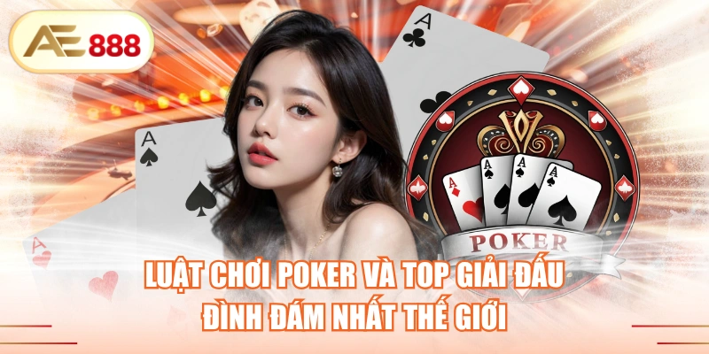 Luật Chơi Poker Và TOP Giải Đấu Đình Đám Nhất Thế Giới